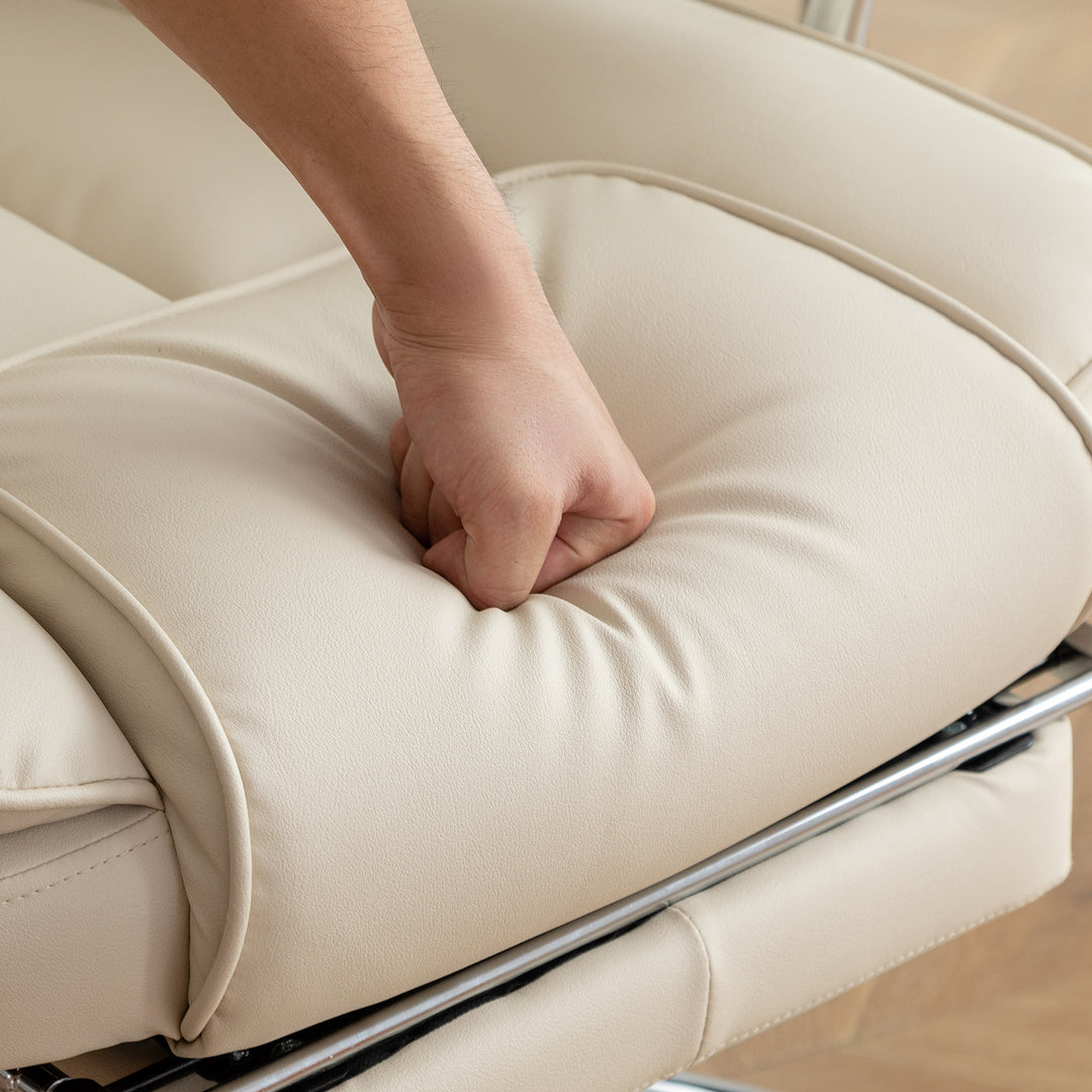 Sansui Big and Tall Executive Office Chair with Footrest