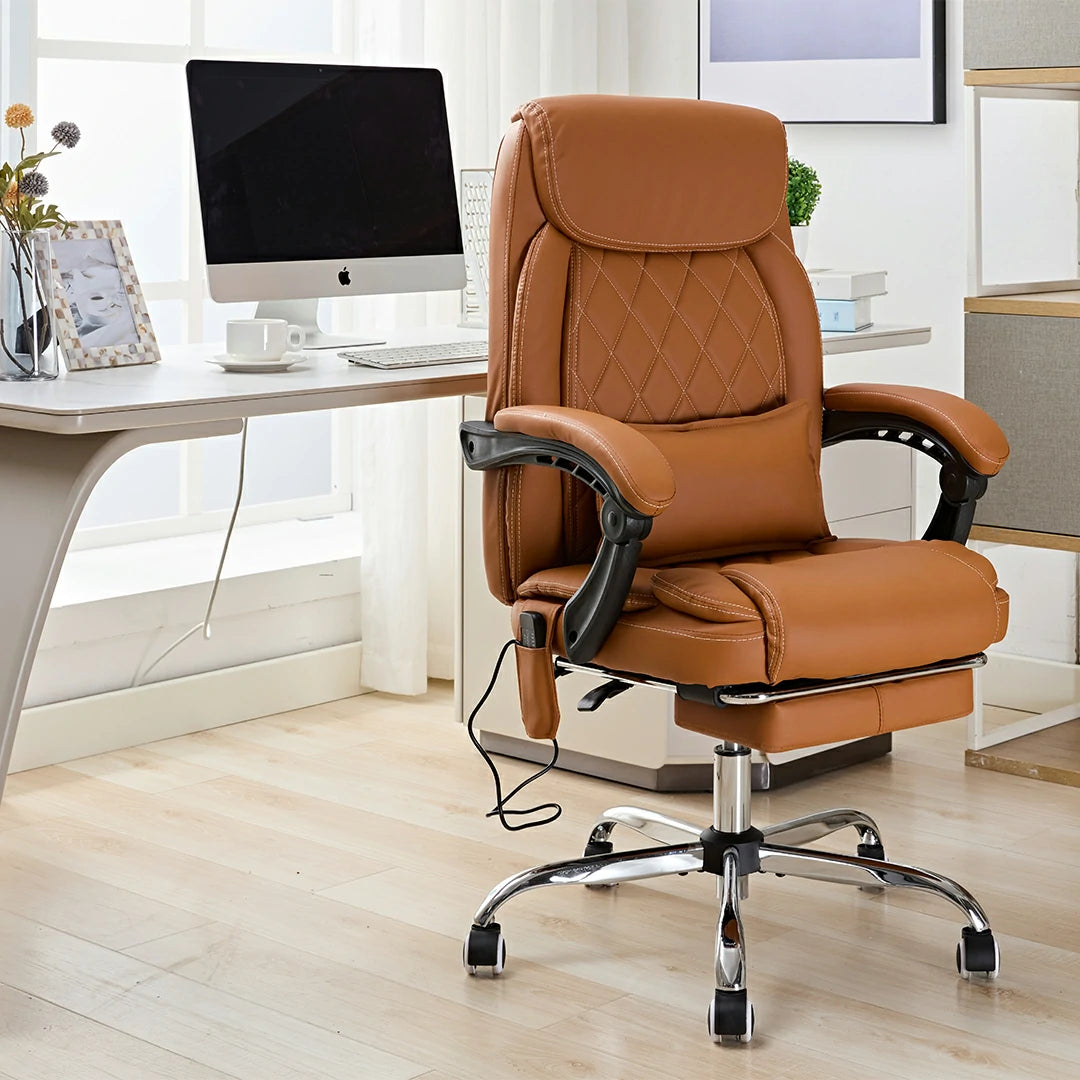 Ergo Elite Office Chair with Heat and Vibrating Massage Functions