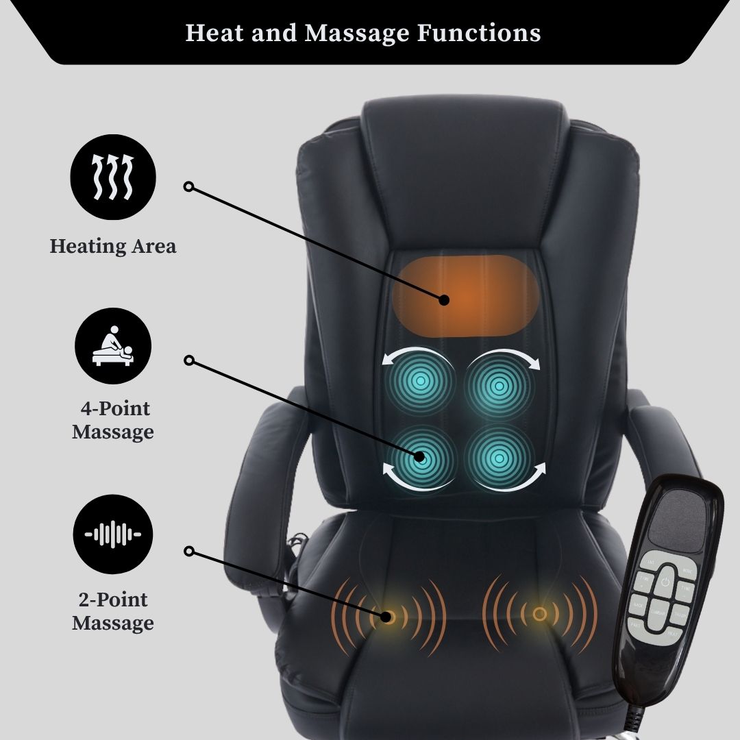 Omni Office Chair with Heat & Massage Functions