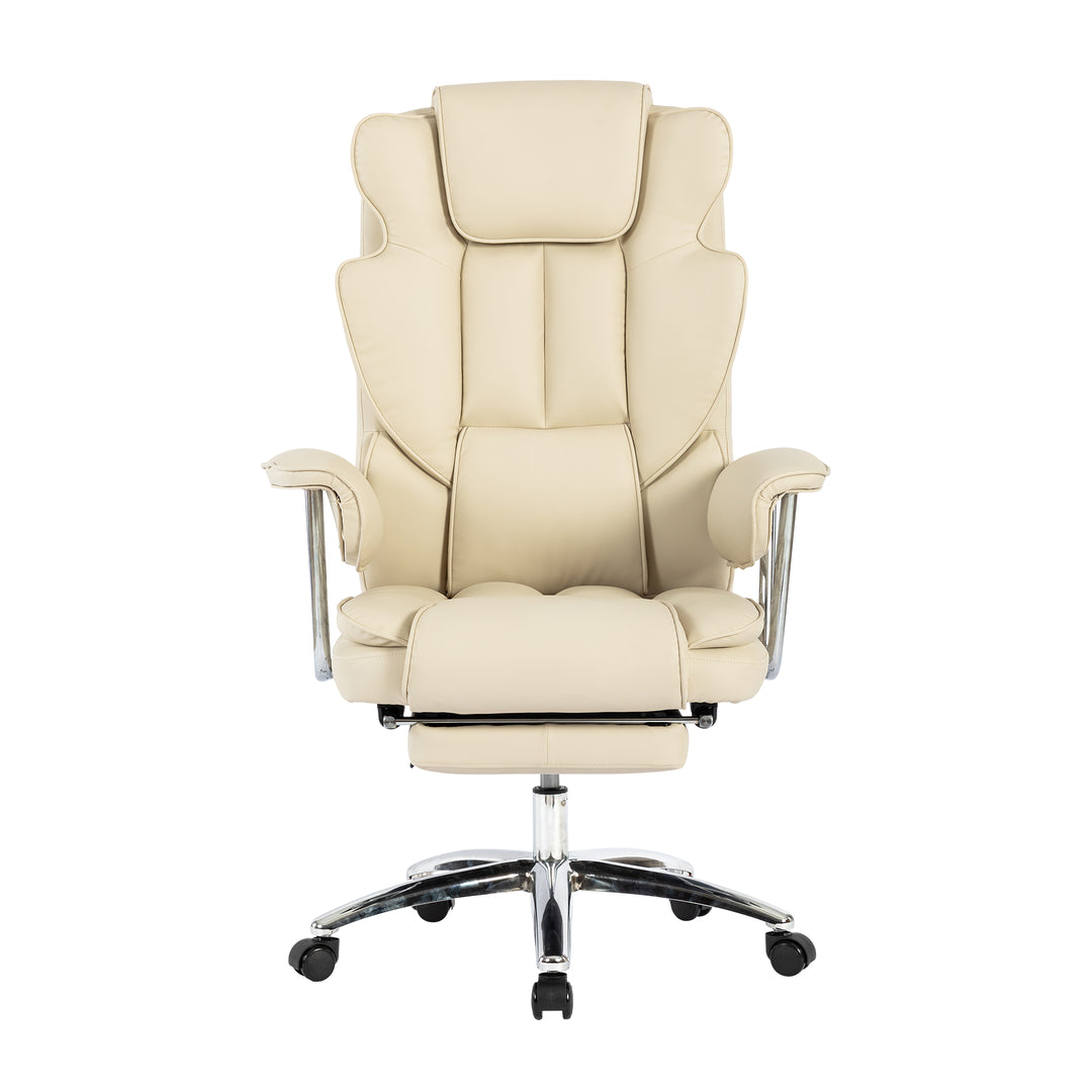 Sansui Big and Tall Executive Office Chair with Footrest