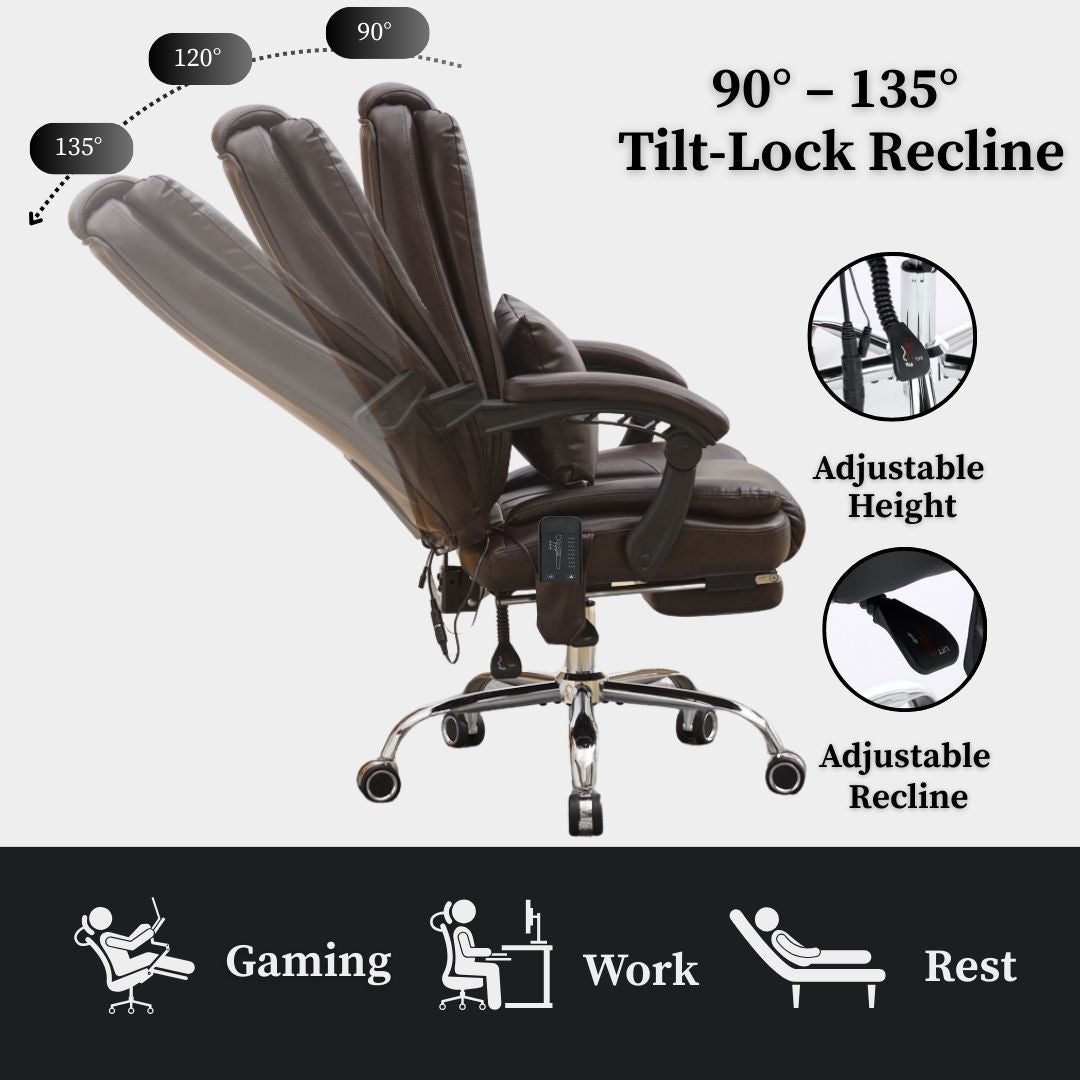 Omni Office Chair with Heat & Massage Functions