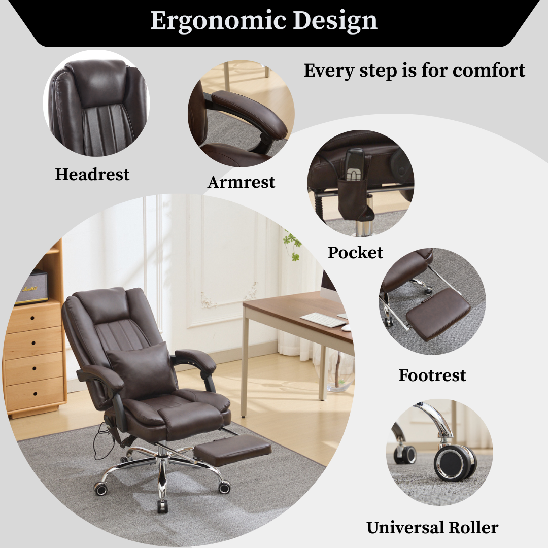 Omni Office Chair with Heat & Massage Functions