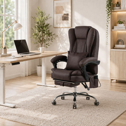 Sigma Office Chair with 4-Point Kneading Massage & Heat
