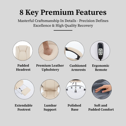 Sigma Office Chair with 4-Point Kneading Massage & Heat