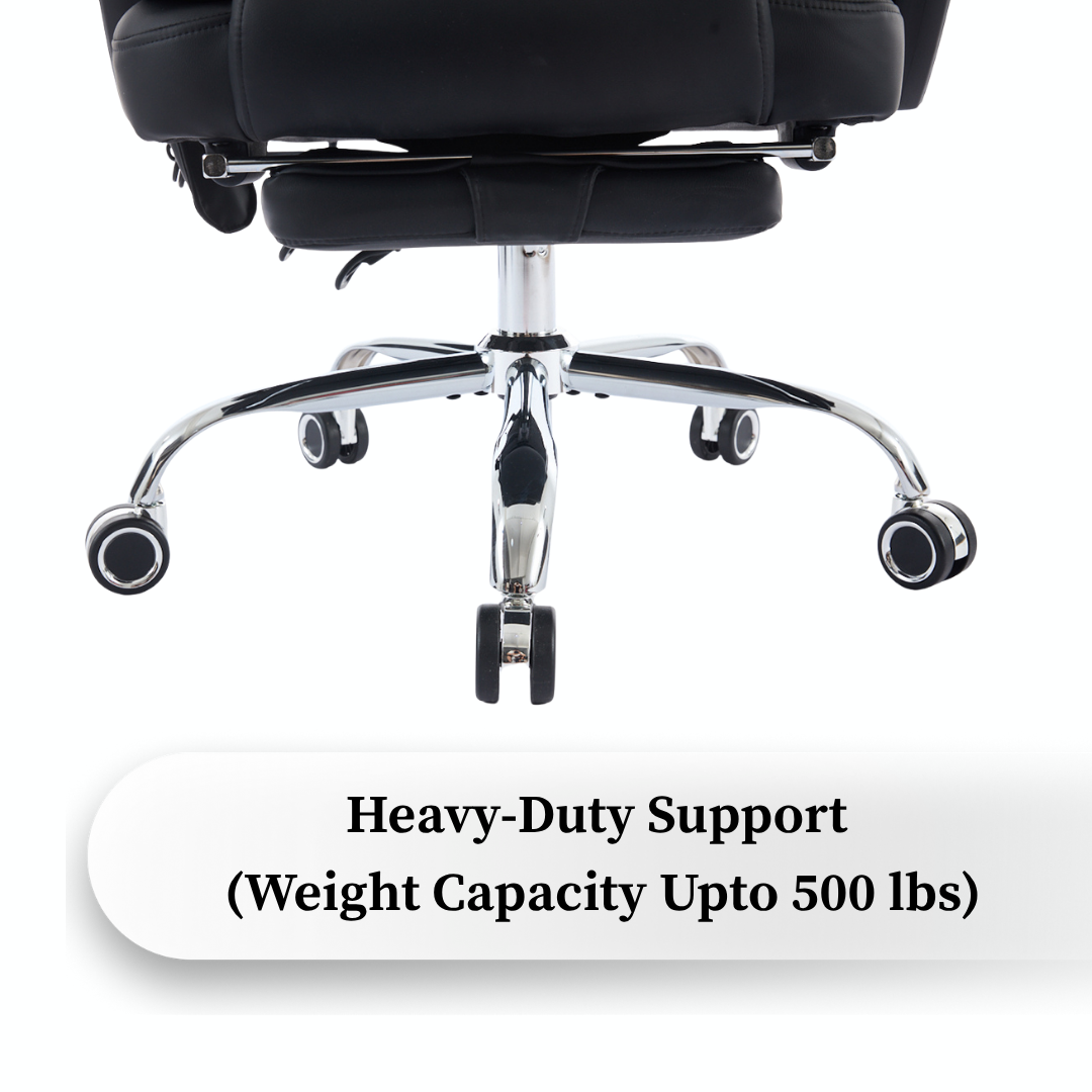 Sigma Office Chair with 4-Point Kneading Massage & Heat