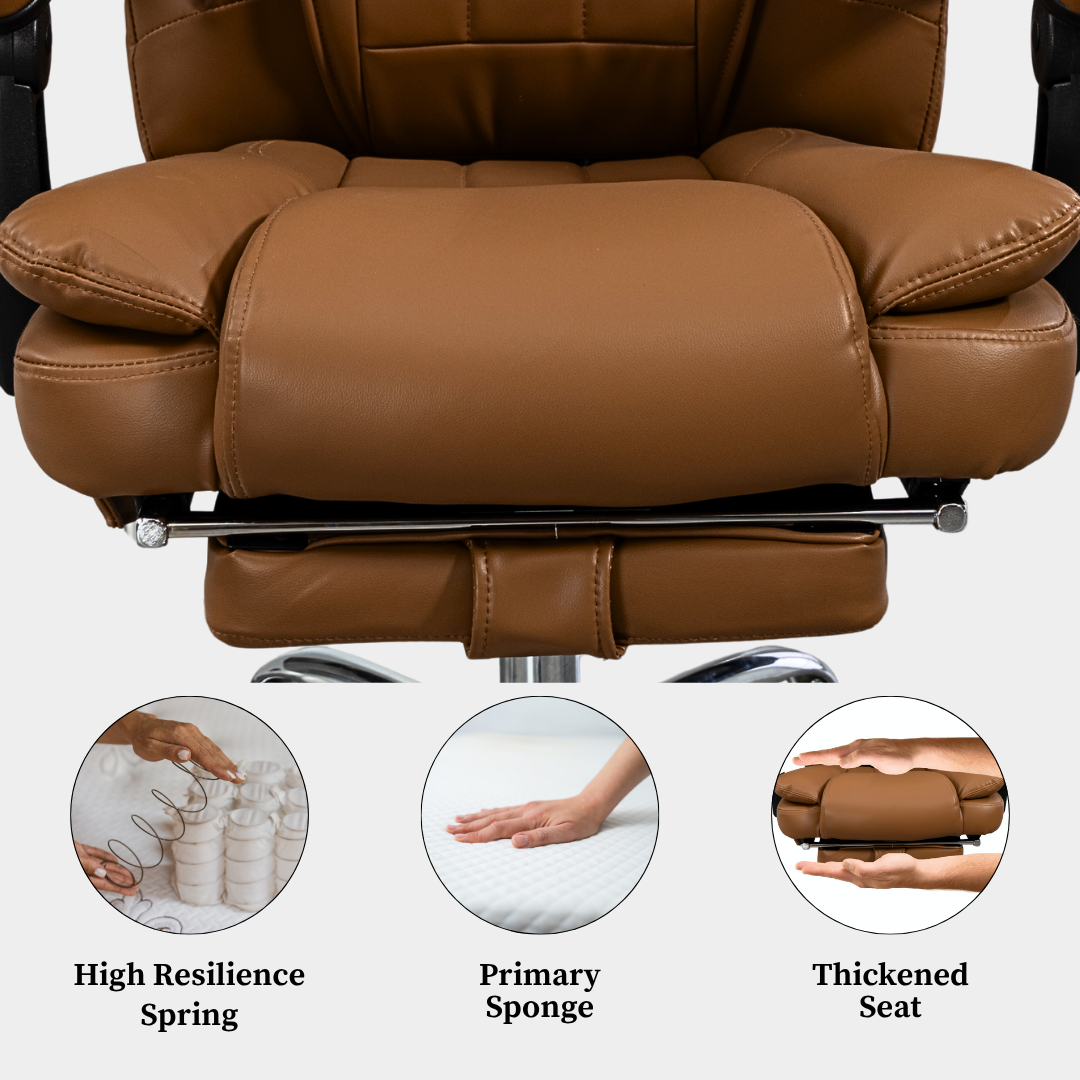 Sigma Office Chair with 4-Point Kneading Massage & Heat