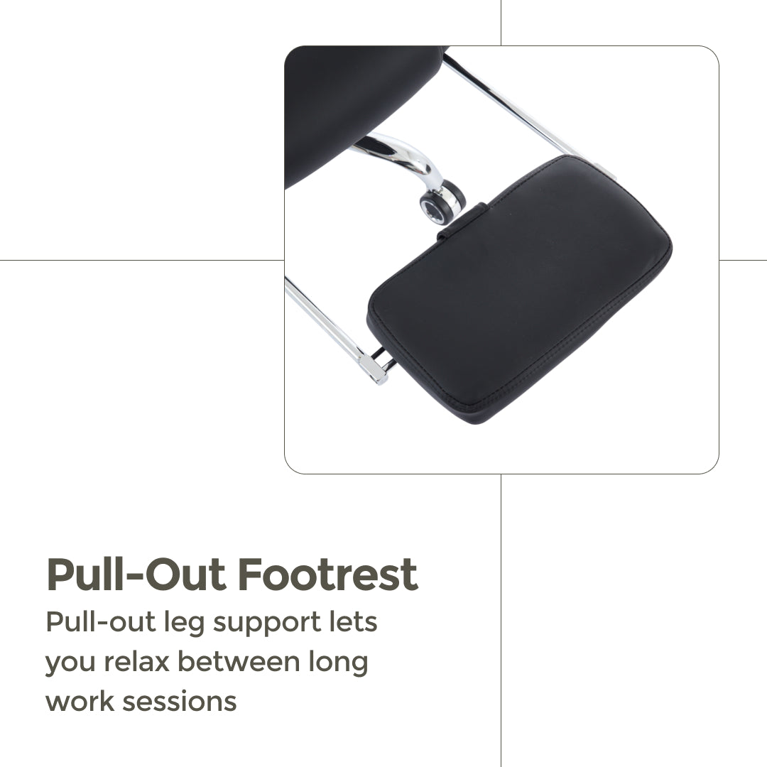 Sigma Office Chair with 4-Point Kneading Massage & Heat