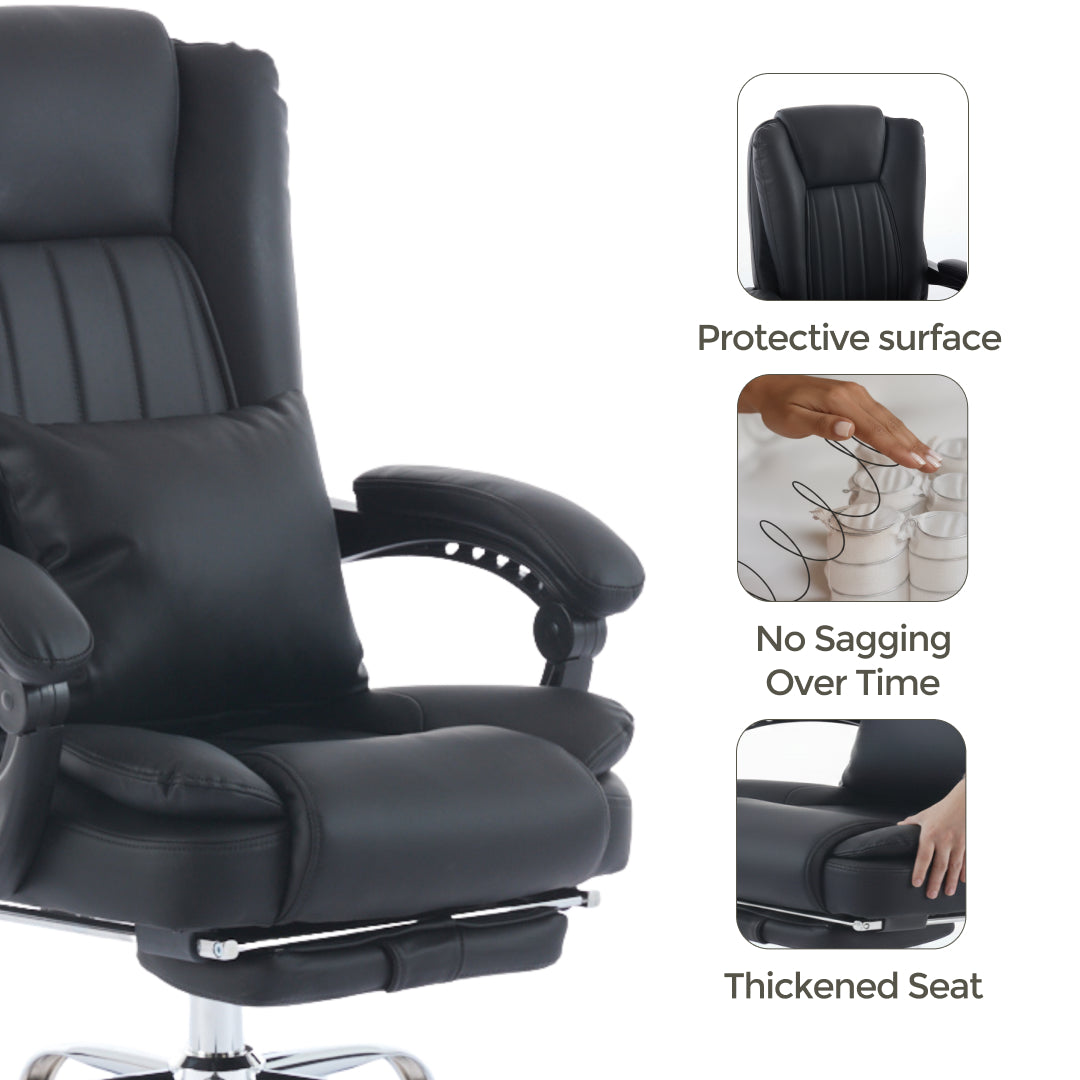 Sigma Office Chair with 4-Point Kneading Massage & Heat
