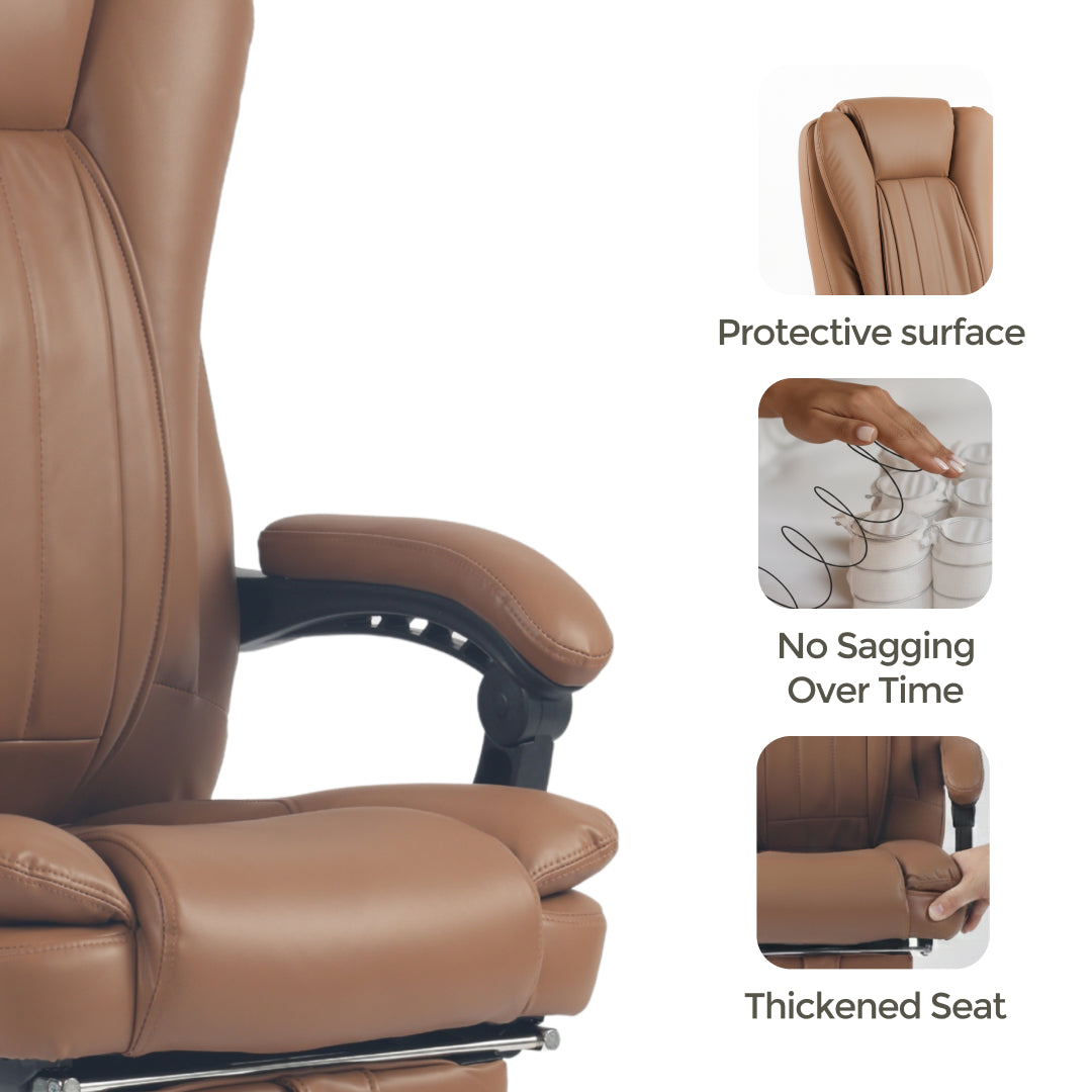 Sigma Office Chair with 4-Point Kneading Massage & Heat