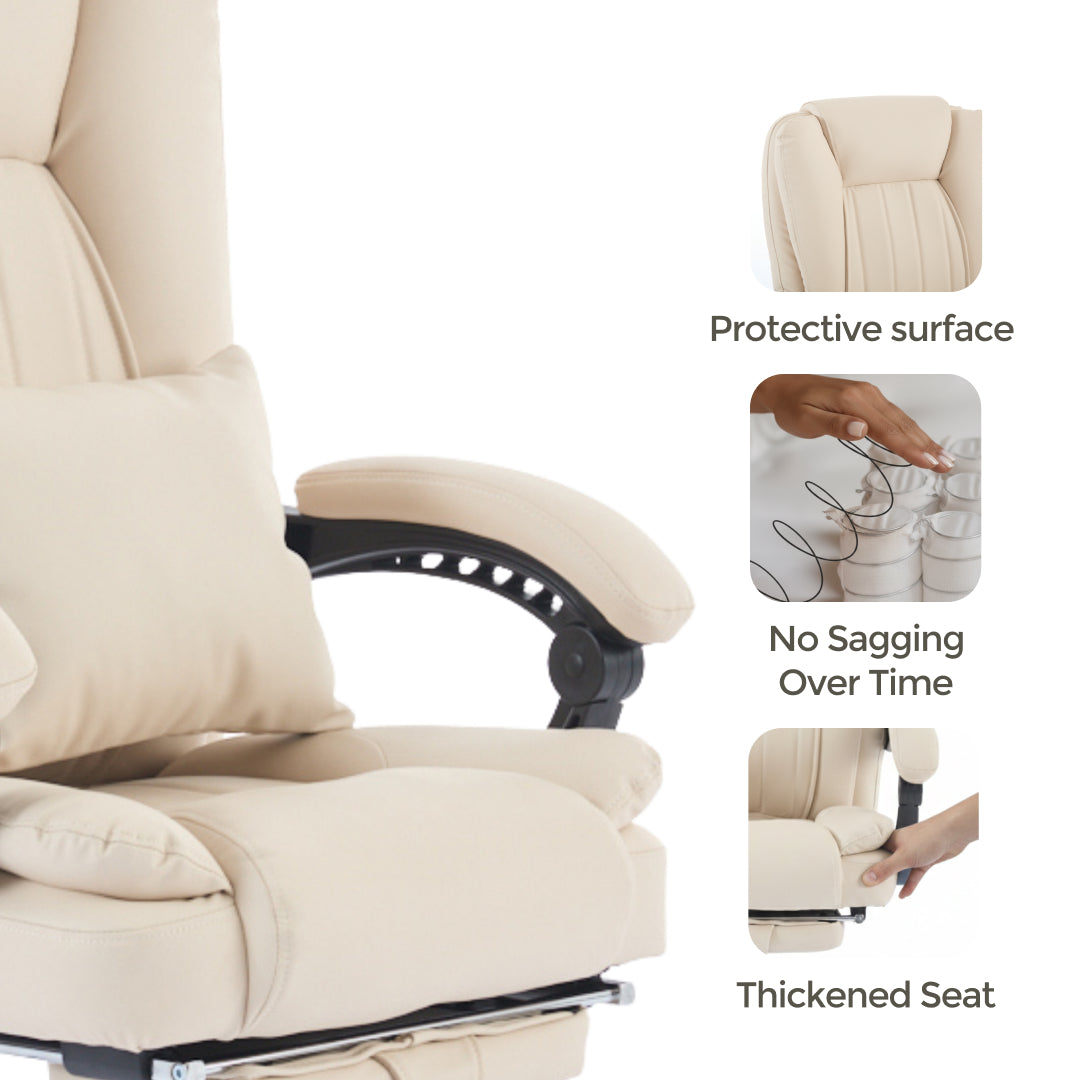 Sigma Office Chair with 4-Point Kneading Massage & Heat