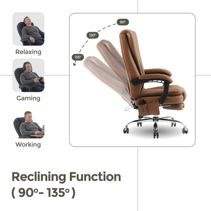 Sigma Office Chair with 4-Point Kneading Massage & Heat