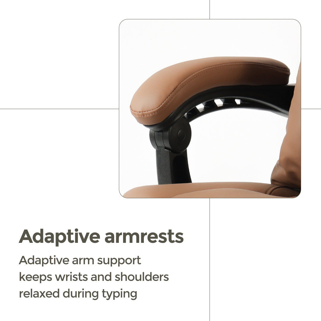 Sigma Office Chair with 4-Point Kneading Massage & Heat