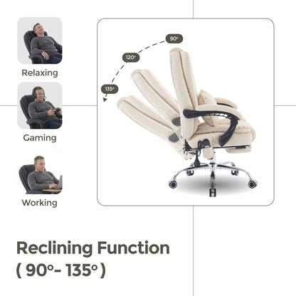 Sigma Office Chair with 4-Point Kneading Massage & Heat