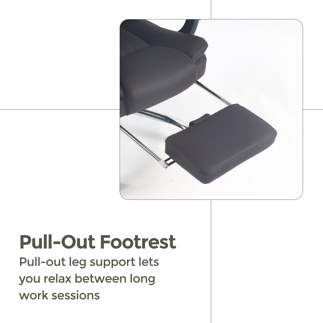 Sigma Office Chair with 4-Point Kneading Massage & Heat