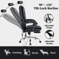 Omni Heated Massage Reclining Office Chair