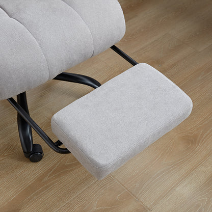 Vertex Velvet Office Chair with Heat & Massage Function