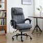 Vertex Office Chair with Heat and Massage Function (Velvet Fabric)