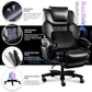 Apex Ergonomics Office Chair with 3D Rolling Massage Lumbar Cushion