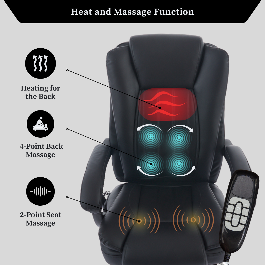 Omni Massage Reclining Office Chair