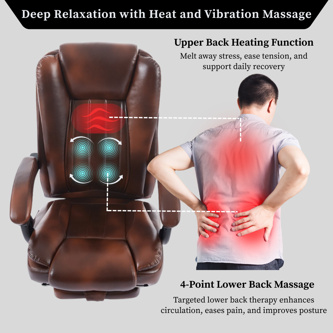 Omni Office Chair with Heat & Massage Functions