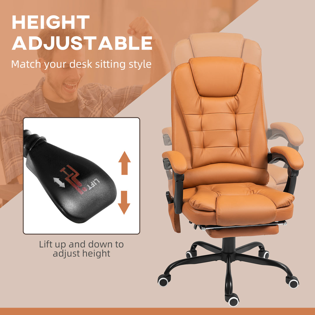 7-Point Vibrating Massage Office Chair