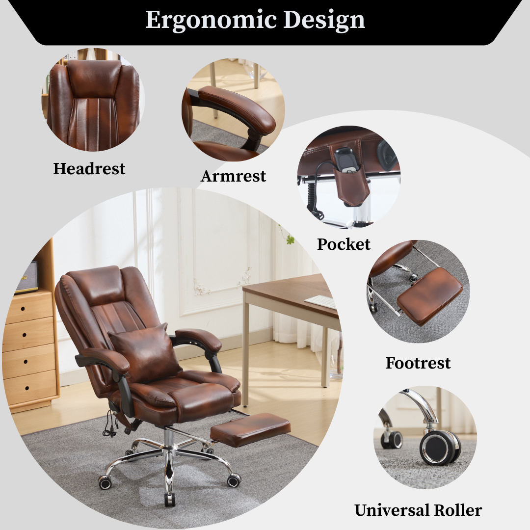 Omni Massage Reclining Office Chair