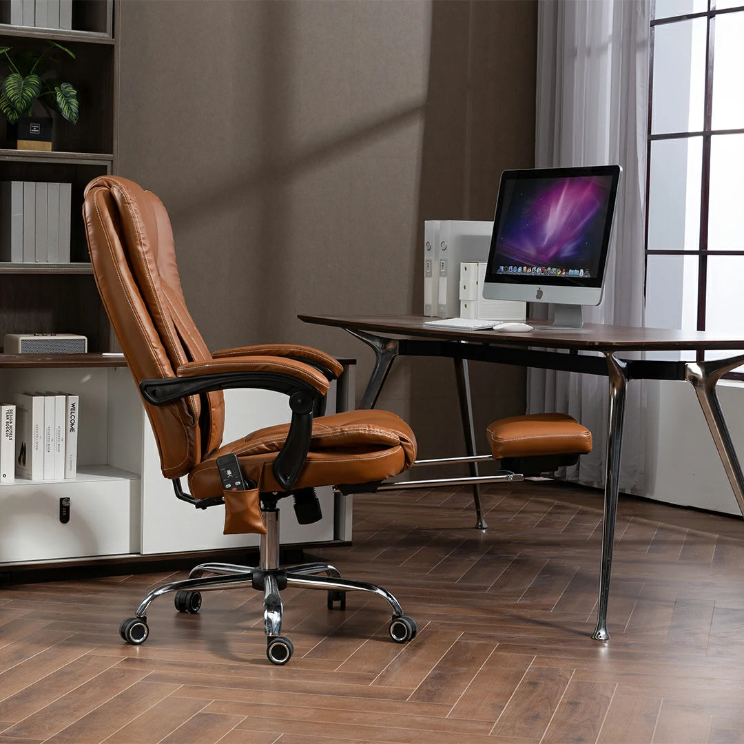 Prime Office Chair with Heated & Kneading Massage Functions