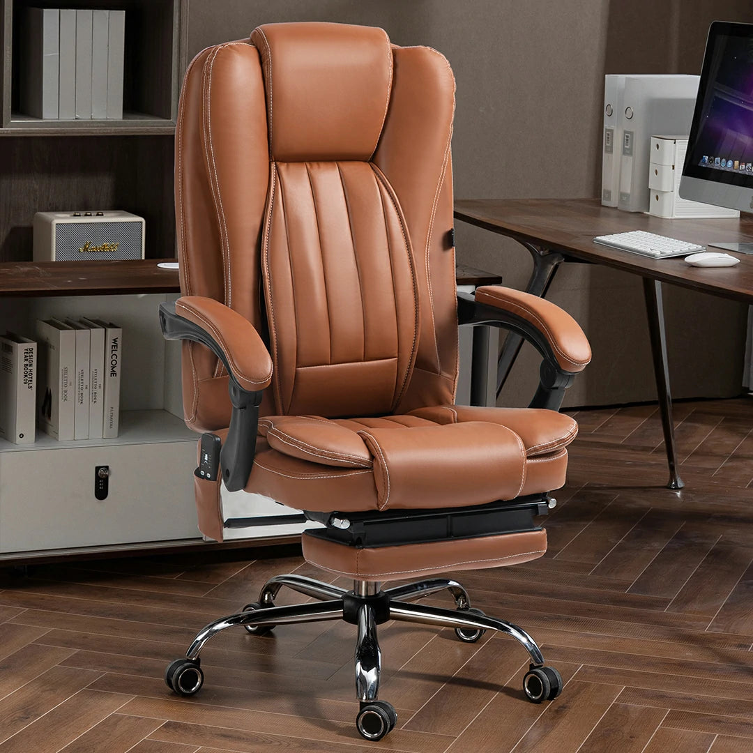 Prime Office Chair with Heated & Kneading Massage Functions