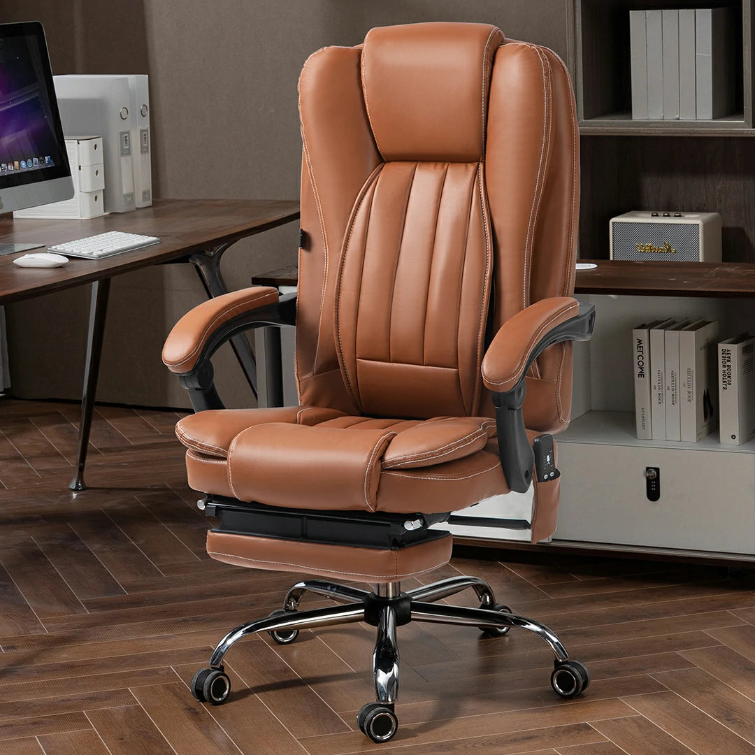 Prime Office Chair with Heated & Kneading Massage Functions