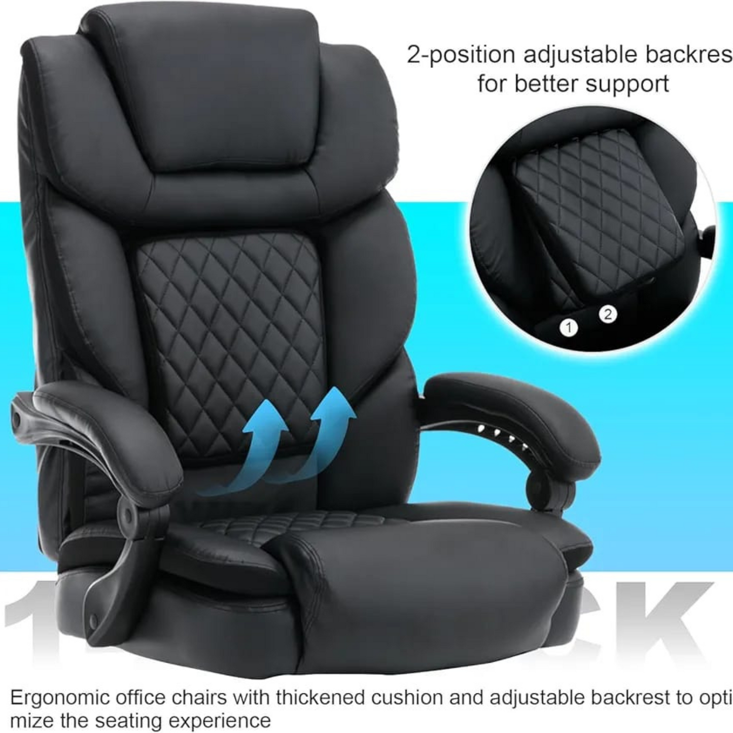 Elevate-chairs-Flexi-Office-Desk-Ergonomic-Chair-black