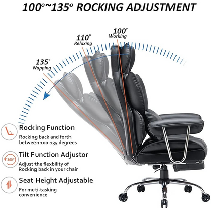 Elevate-chairs-executive-Elite-Ergonomic-Office-Chair-Black-adjustment
