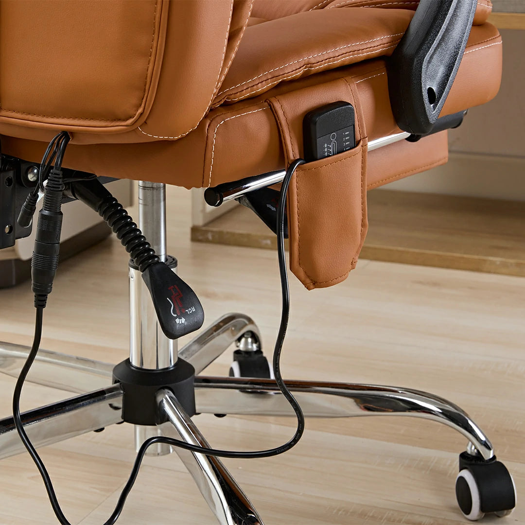 Ergo Elite Office Chair with Heat and Vibrating Massage Functions