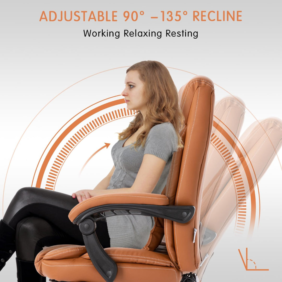 Ergo Elite Office Chair with Heat and Vibrating Massage Functions