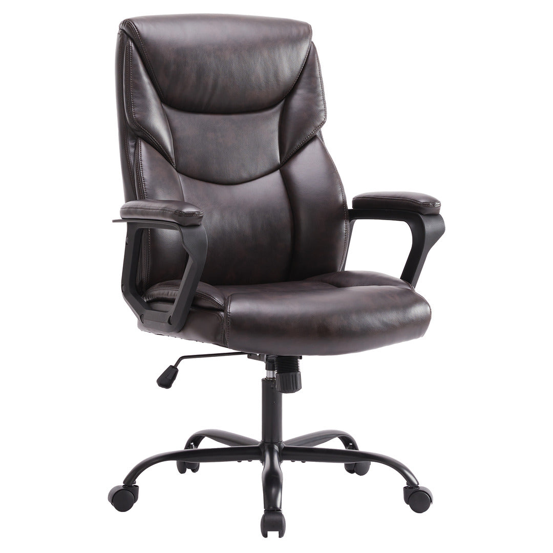 Ergonomic Office Desk Chair in PU Leather