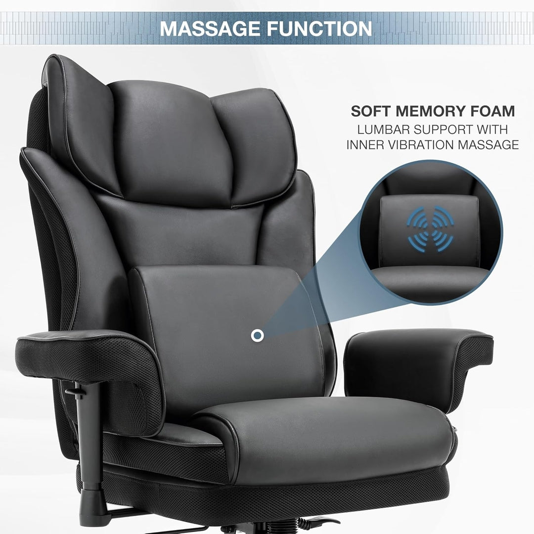 Ergonomic Executive Massage Office Chair For Long Hours | Elevate Chairs Ergonomic Executive Massage Office Chair For Long Hours | Elevate Chairs