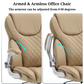 Optera Office Chair with Adjustable Armrest and High Backrest