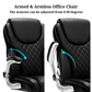 Optera Office Chair with Adjustable Armrest and High Backrest