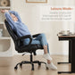 Alova Ergonomic Office Desk Chair in PU Leather