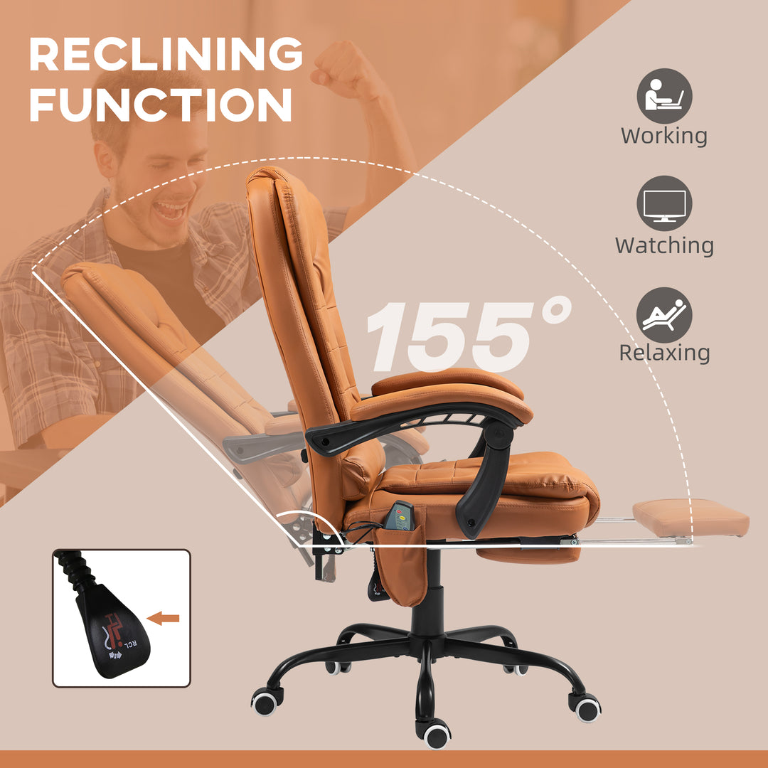 7-Point Vibrating Massage Office Chair