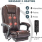 Omni Office Chair with Heat, Massage & Reclining Functions
