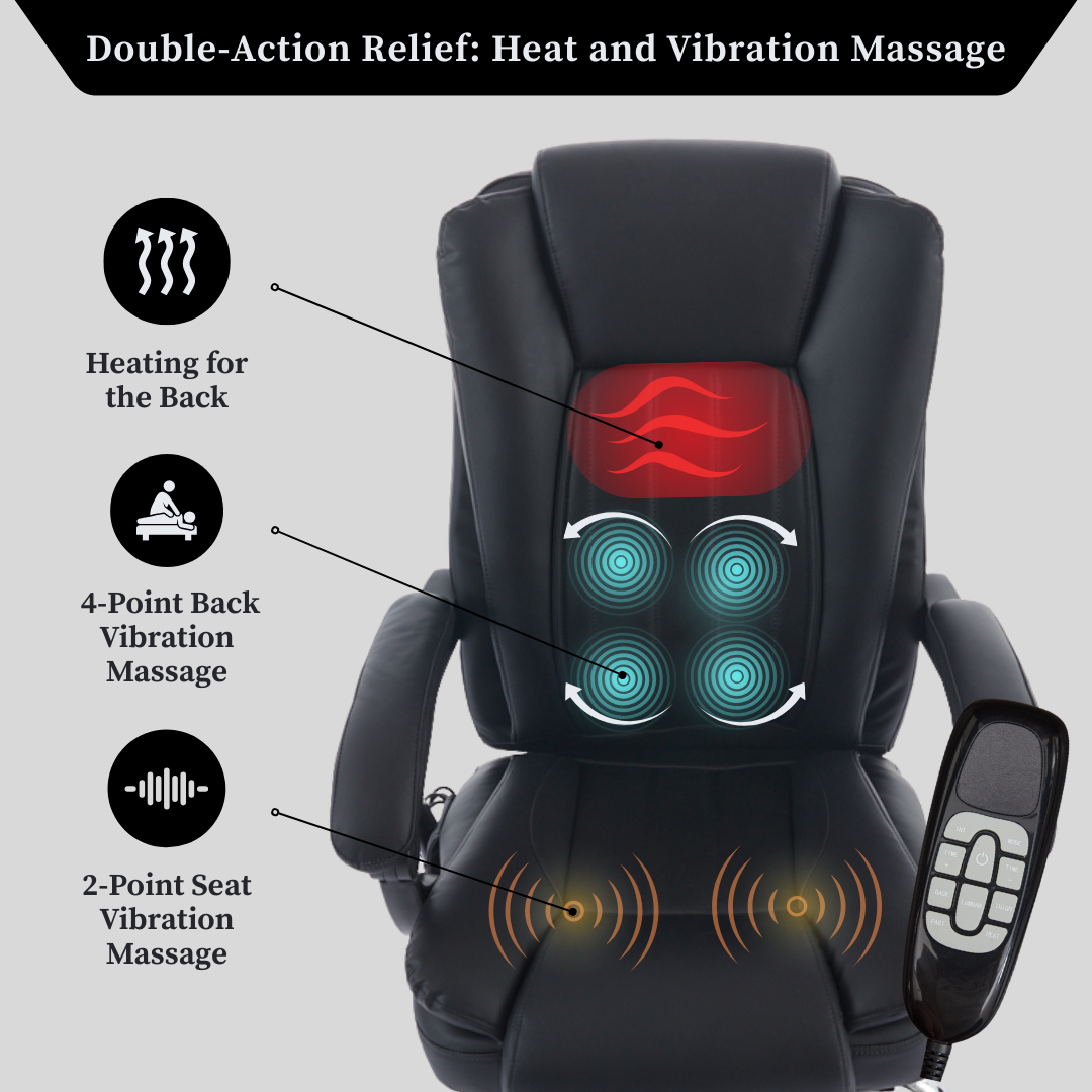Omni Office Chair with Heat & Massage Functions