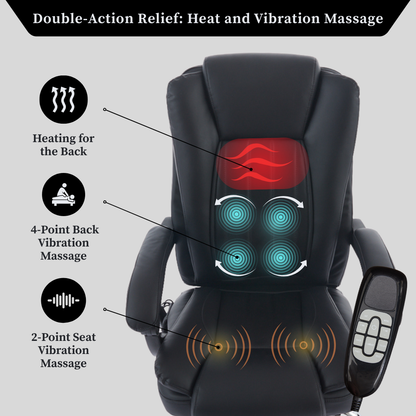 Omni Office Chair with Heat & Massage Functions