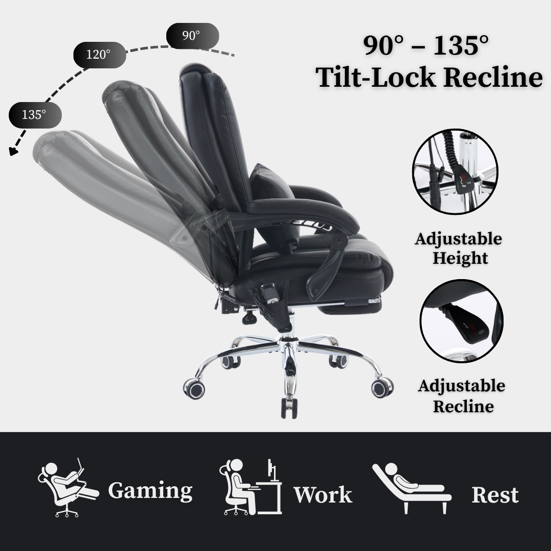 Omni Massage Reclining Office Chair