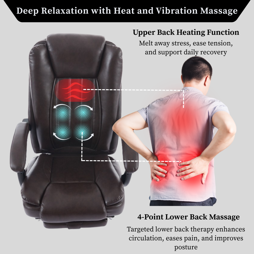 Omni Office Chair with Heat & Massage Functions