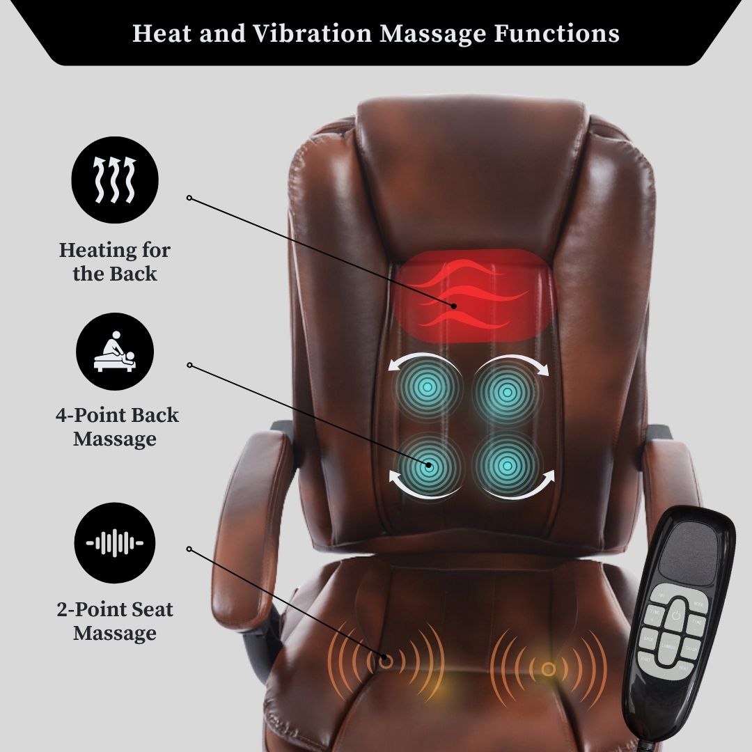 Omni Massage Reclining Office Chair