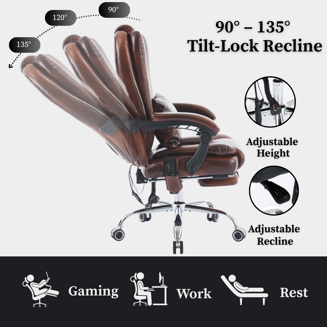 Omni Massage Reclining Office Chair