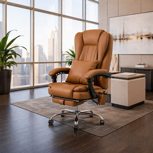 Sigma Office Chair with 4-Point Kneading Massage & Heat